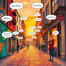 Whose Hello? - Text-based game