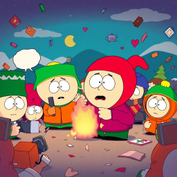 South Park: The Real Not-So-Real Adventure - Text-based game