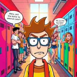 Wedgie Wizard: The Unbearable High School Chronicles - Text-based game