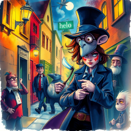 Whose Hello? - Text-based game