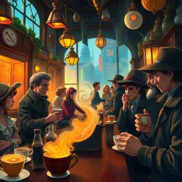 Caffeinated Chronicles - Text-based game