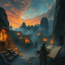 Elder Lore: The Non-Scrolls Journey - Text-based game