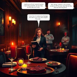 Secrets of the Steakhouse - Text-based game