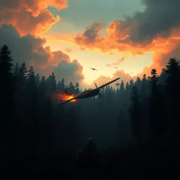 Langit yang Terbakar - Text-based game