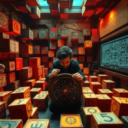 Spinning Cube Cipher - Text-based game