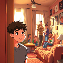 The Awkward Secret - Text-based game