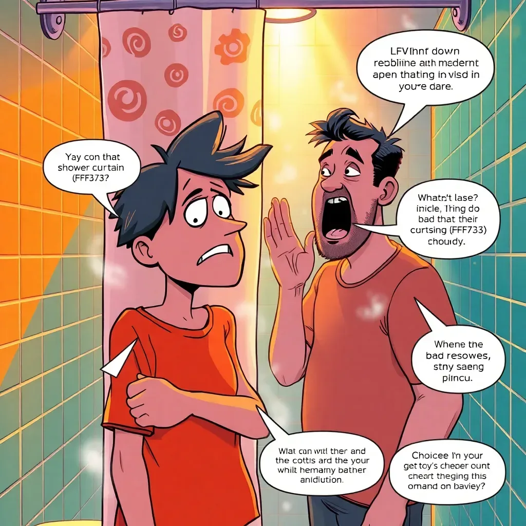 Behind the Shower Curtain