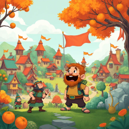 Orkyns and Oddities - Text-based game