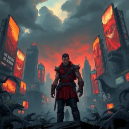 Mindbreaker: Ascension of the Lone Warrior - Text-based game