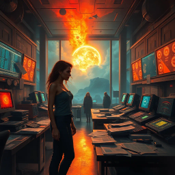 Solar Pulse: The Last Transmission - Text-based game