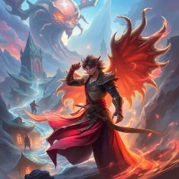 Shadow Monarch: Rebirth of Control - Text-based game
