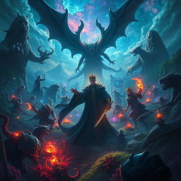 Shadow Monarch: Rebirth of Control - Text-based game