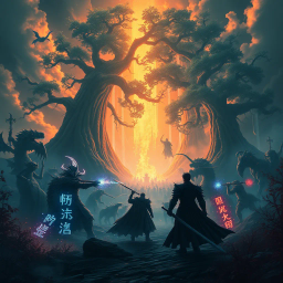 Shadow Monarch: Rebirth of Control - Text-based game