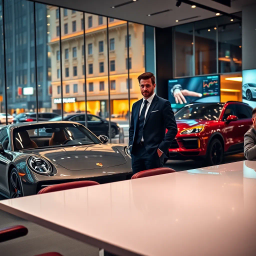 Speed Dealer: The Porsche Chronicles - Text-based game