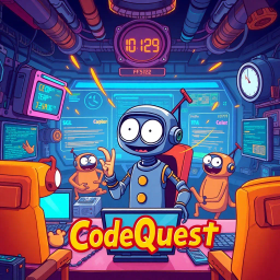 CodeQuest: The Browser Builders - Text-based game