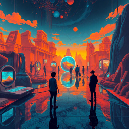 Murder in the Digital Frame - Text-based game