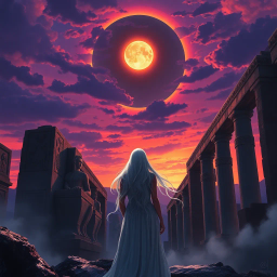 Eclipse of the Gods - Text-based game