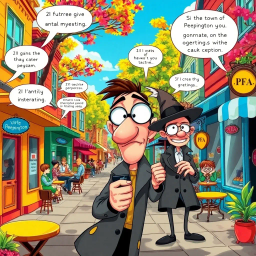 Whodunnit? The Hello Chronicles - Text-based game