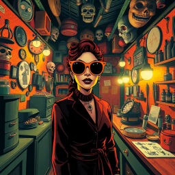 Coffin Capers: The Unbelievable Heist - Text-based game