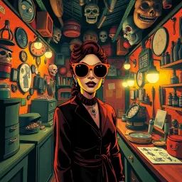 Coffin Capers: The Unbelievable Heist - Text-based game