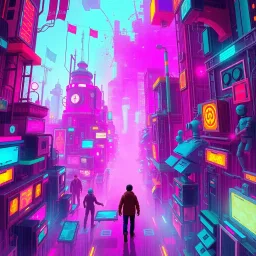 Whispers in the Digital Abyss - Text-based game