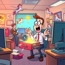 Office Odyssey: Summon Your Way to Success - Text-based game