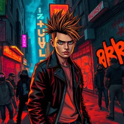 Punkytown - Text-based game