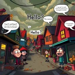 Who Said Hello? - Text-based game