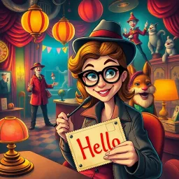 Whose Hello? - Text-based game