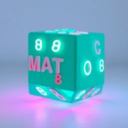 Spinning Math Cube - Text-based game