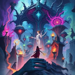 Arcane Nexus: The Tides of Chaos - Text-based game