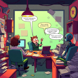 Whose Hello Is It Anyway? - Text-based game