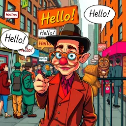 Whose Hello Is It Anyway? - Text-based game