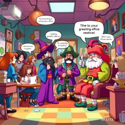 Whose Hello Is It Anyway? - Text-based game