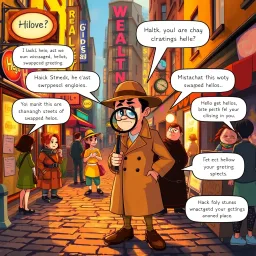 Hello? Whose Hello is It Anyway? - Text-based game
