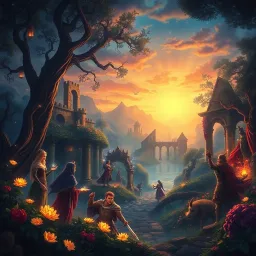 Love & Lore: The Enchantment Chronicles - Text-based game