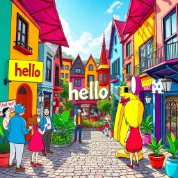 Whose Hello? - Text-based game