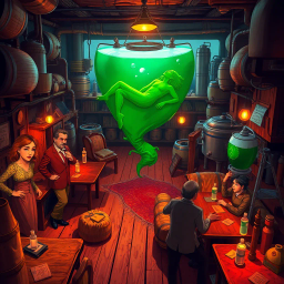 Murder at the Microbrewery - Text-based game