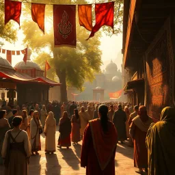 Faithful Alliances: A Tapestry of Belief - Text-based game