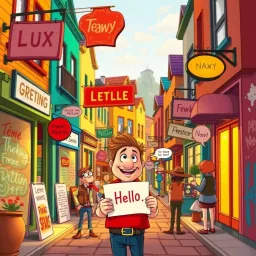 Whose Hello? - Text-based game