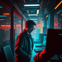 Light and Shadows: The Data Conspiracy - Text-based game
