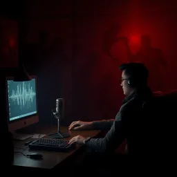 Voices in the Dark - Text-based game