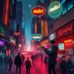 Whose Hello? - Text-based game