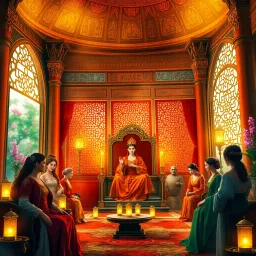 Throne of the Divine Empress - Text-based game