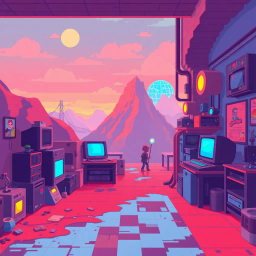 Pixel Preservation: The GOG Chronicles - Text-based game