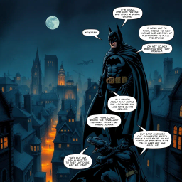 Gotham Shadows: Symphony of the Night - Text-based game