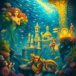 Mermaid's Lament: A Deep-Sea Mystery - Text-based game