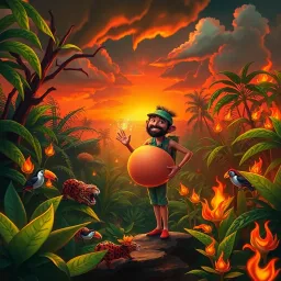 The Fiery Piddle of Brazil - Text-based game