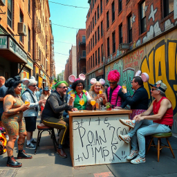 Sunny Escapades: The Daring Hustle