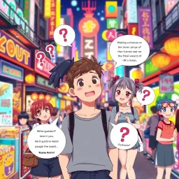 Kevin's Awkward Anime Adventures - Text-based game